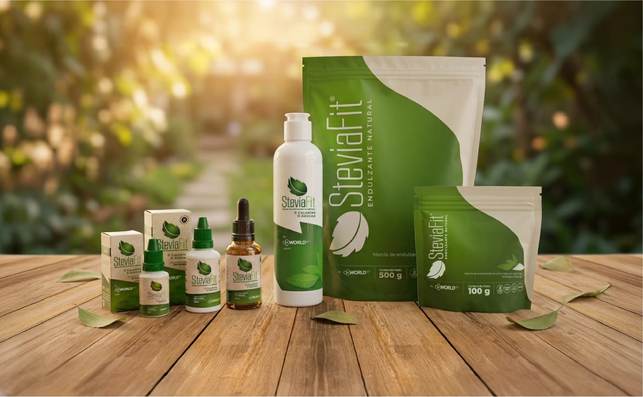 Familia de productos SteviaFit