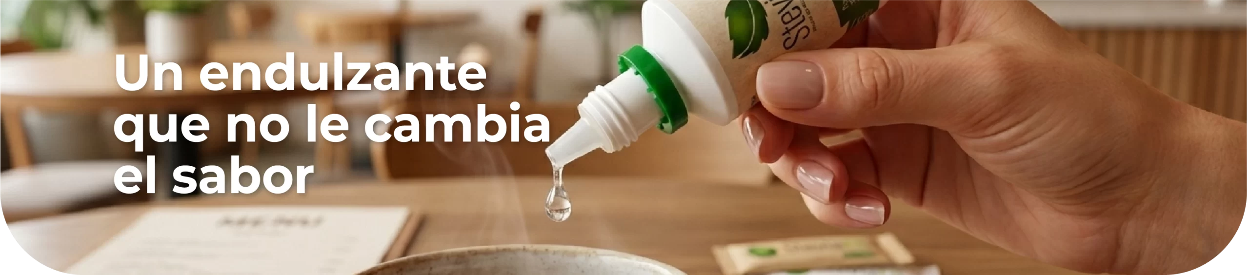 Un endulzante que no le cambia el sabor